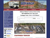 Alliance Refuse Trucks - Home of the Refurbished and Recycled Garbage Truck Alliance Refuse Trucks - Home of the Refurbished and Recycled Garbage Truck