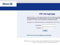 Allianz Insurance: Please Login