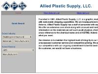 Allied Plastic Supply, Inc. | Home Page Allied Plastic Supply, Inc. | Home Page