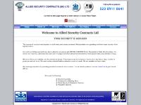 Allied Security Contracts Home Page Allied Security Contracts Home Page