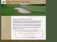 Welcome To Alling Memorial Golf Club Welcome To Alling Memorial Golf Club