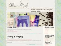 Allison Mack's Official Site Allison Mack's Official Site