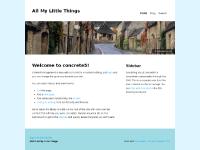 All My Little Things :: Home All My Little Things :: Home