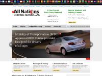All Nations Driving School serving Toronto, Etobicoke, Woodbridge, Mississauga, Brampton, Richmond Hill, Vaughan and GTA Area All Nations Driving School serving Toronto, Etobicoke, Woodbridge, Mississauga, Brampton, Richmond Hill, Vaughan and GTA Area