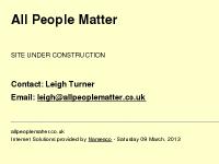 allpeoplematter.co.uk allpeoplematter.co.uk