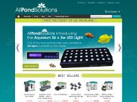 Fish Tanks & Aquarium Lighting, Pond Pumps, Filters & UVs - All Pond Solutions