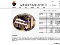 All Saints Church, Gresford. North Wales. All Saints Church, Gresford. North Wales.