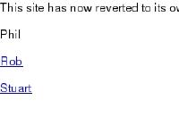 Allsopp's official homepage Allsopp's official homepage
