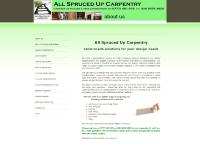 All Spruced Up Carpentry - homepage All Spruced Up Carpentry - homepage