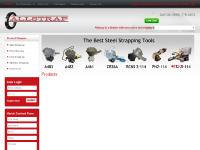 Strapping Seals, Pneumatic Tools, Pneumatic Tensioners, Pneumatic Sealer Strapping Seals, Pneumatic Tools, Pneumatic Tensioners, Pneumatic Sealer