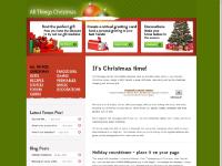 All Things Christmas: For those who share the spirit of Xmas throughout the year. All Things Christmas: For those who share the spirit of Xmas throughout the year.