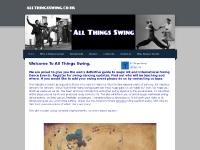 Swing Events, Swing Tonight, Dancers, Alice Mei Swing Events, Swing Tonight, Dancers, Alice Mei