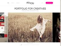 ALLYOU - Online portfolio website builder ALLYOU - Online portfolio website builder