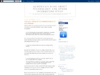 Almerica's Blog About Technology and Other Interesting Stuff Almerica's Blog About Technology and Other Interesting Stuff