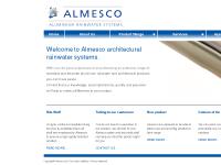 almesco.co.uk Almesco, Aluminium Rainwater Systems, Aluminium Gutters