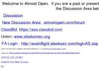 Discussion TOC Discussion TOC