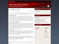 Aloe Vera Skin Products