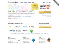 Aloha Editor - HTML5 WYSIWYG Editor Aloha Editor - HTML5 WYSIWYG Editor