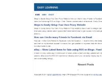 EASY LEARNING EASY LEARNING