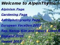 Welcome to AlpenThyme