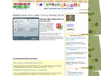 Alphabet Blocks, Block Letters, Fonts & Free Kids Clip Art | Alphabet Blocks Org