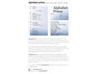 alphabetprime.org alphabet, prime, arts alphabetprime.org alphabet, prime, arts