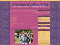 ALPHA DELTA CHI: Nu chapter ALPHA DELTA CHI: Nu chapter