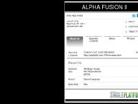 ALPHA FUSION II - About Us ALPHA FUSION II - About Us