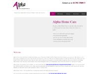 alphahomecare.co.uk Services, Recruitment, Glamorgan Webdesign alphahomecare.co.uk Services, Recruitment, Glamorgan Webdesign