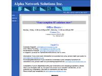 Alpha Network Solutions Inc. Alpha Network Solutions Inc.