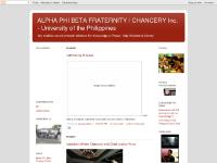 ALPHA PHI BETA FRATERNITY / CHANCERY Inc. - University of the Philippines ALPHA PHI BETA FRATERNITY / CHANCERY Inc. - University of the Philippines