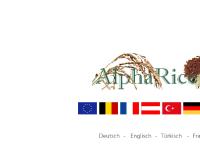 ALPHA RICE | www.alpharice.info | ALPHA RICE