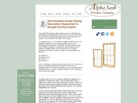 Alpha Sash Window Company Alpha Sash Window Company