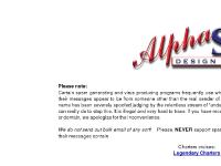 alphasetdesign.com charter, graphics, alpha set design