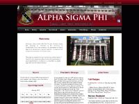 Mu Chapter of Alpha Sigma Phi at the University of Washington - Mu Chapter of Alpha Sigma Phi at the University of Washington -