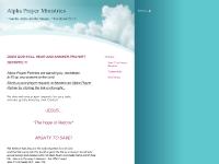 Alpha Prayer Ministries - Home