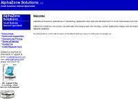 AlphaZone Solutions Home Page