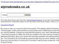 alpinebreaks.co.uk - Domain name holding page - LCN.com