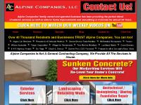 Denver Foundation Repair, Landscaping, Mudjacking, Sunken Concrete