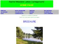 alpinemeadowlakescampground.com RENTAL DESCRIPTIONS, BROCHURE, BULLETIN BOARD