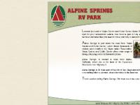 Alpine Springs RV Park Campground