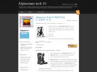Alpinestars tech 10