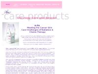 ALRA Cancer Skin Care for Radiation and Chemo Therapy ALRA Cancer Skin Care for Radiation and Chemo Therapy