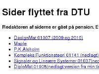 DTU-indhold DTU-indhold