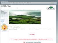 alsri.com page content, links on this page, footer (site information)