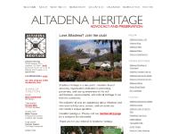 altadenaheritage.org Eileen Alduenda, Matthew Berkley, Anita David altadenaheritage.org Eileen Alduenda, Matthew Berkley, Anita David