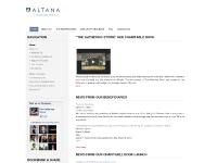 altanacharitabletrust.com THE BENEFICIARIES, OUR CHARITABLE BOOK, What We Do altanacharitabletrust.com THE BENEFICIARIES, OUR CHARITABLE BOOK, What We Do