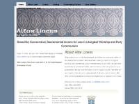 Altar Linens: Fine Sacramental Linens for Liturgical Worship