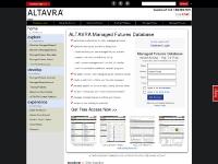 ALTAVRA | Managed Futures