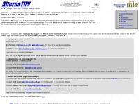 Technical Documentation, Test Page, Release Notes, AlternaTIFF Technical Documentation, Test Page, Release Notes, AlternaTIFF
